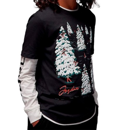 Acheter le T-Shirt Junior Jordan Winterland Noir 24Segons