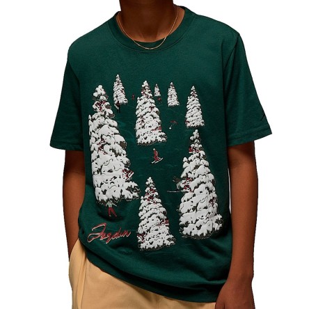 Acquista la T-shirt Junior Jordan Winterland Green | 24Segons
