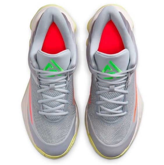 Acquista le scarpe da ginnastica Giannis immortality 4 Wolf Grey Luminous Green | 24Segons