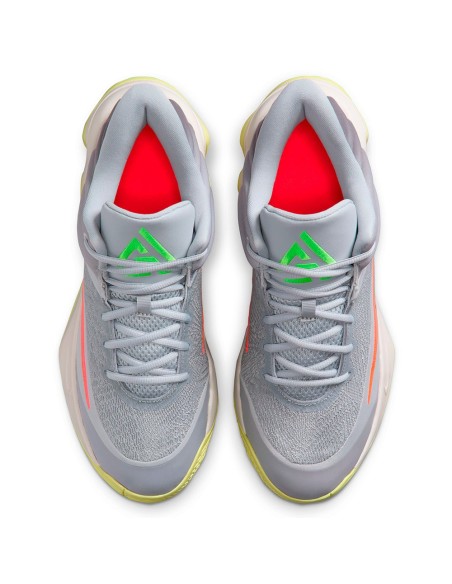 Acquista le scarpe da ginnastica Giannis immortality 4 Wolf Grey Luminous Green | 24Segons