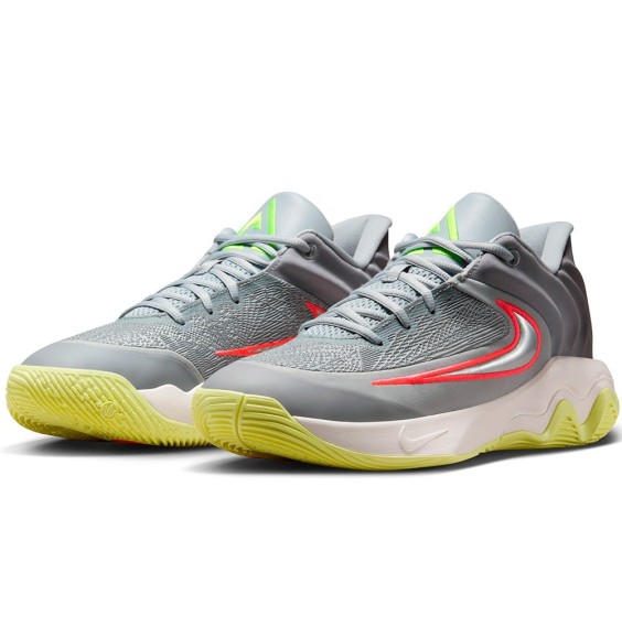Acquista le scarpe da ginnastica Giannis immortality 4 Wolf Grey Luminous Green | 24Segons