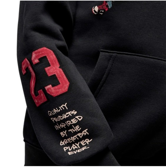 Buy Junior Sweatshirt Jordan Sketch Pull Over Off Noir | 24Segons