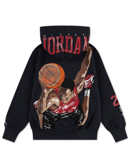 Buy Junior Sweatshirt Jordan Sketch Pull Over Off Noir | 24Segons