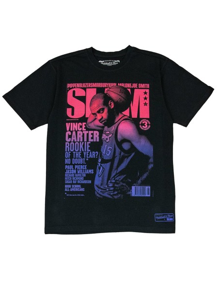Acheter Vince Carter Slam Magazine Gradient Black T-Shirt | Vince Carter Slam Magazine Gradient Black T-Shirt 24Segons