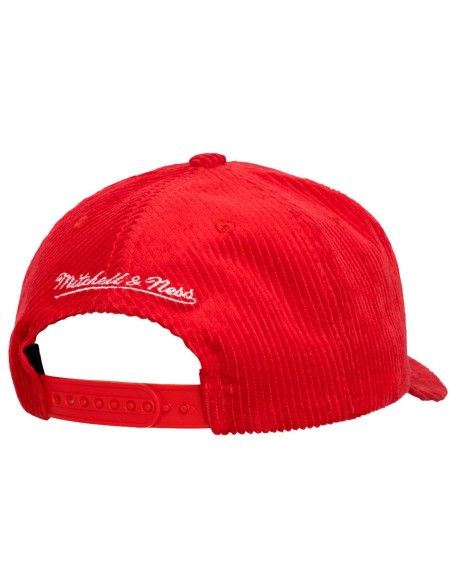 Buy Chicago Bulls Arch Stamp Pro Pinch Snapback Cap Red|24Segons