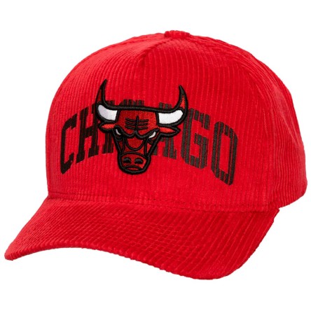 Comprare Chicago Bulls Arch Stamp Pro Pinch Snapback Cap Red|24Segons