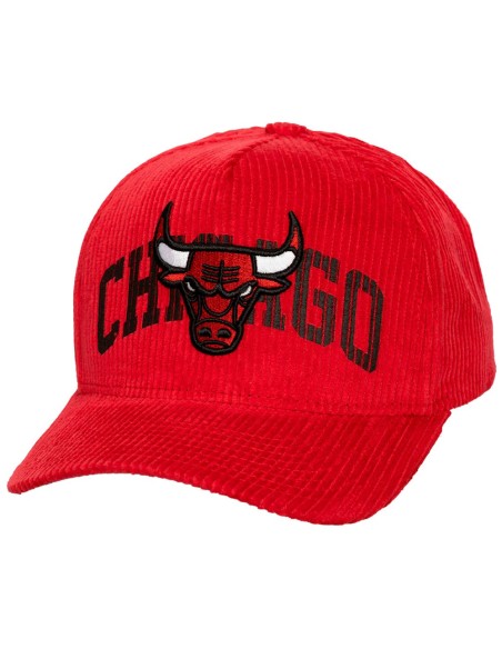 Buy Chicago Bulls Arch Stamp Pro Pinch Snapback Cap Red|24Segons