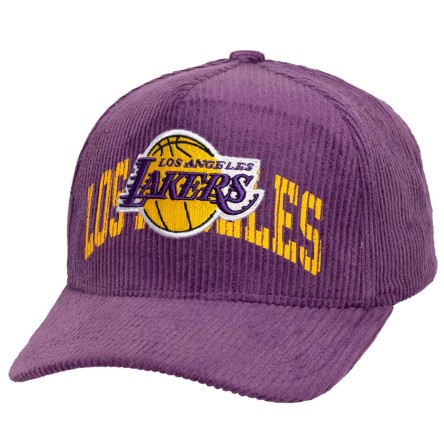 Comprar Gorra Los Angeles Lakers Arch Stamp Pro Pinch Purple |24Segons