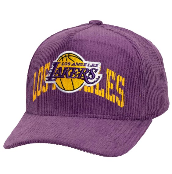Comprar Gorra Los Angeles Lakers Arch Stamp Pro Pinch Purple |24Segons