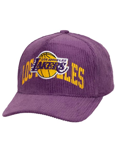 Comprar Gorra Los Angeles Lakers Arch Stamp Pro Pinch Purple |24Segons