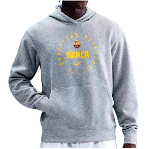 Acheter le sweat-shirt de basket-ball FC Barcelona 25-26 Gris | 24Segons