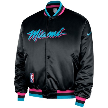 Acquista la giacca nera Miami Heat 25-26 City Edition 24Segons