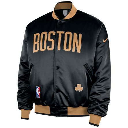 Acquista la giacca Boston Celtics 25-26 City Edition Black Gold|24Segons