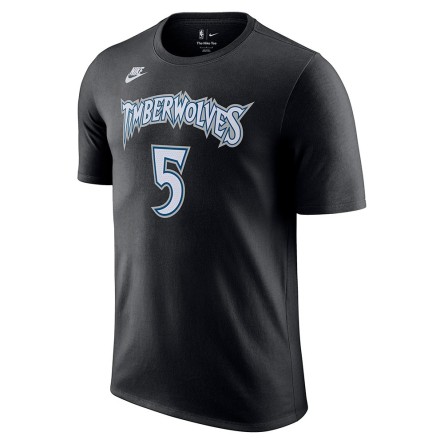 Acquista la maglietta Edwards Timberwolves 25-26 Hardwood Black Junior 24Segons