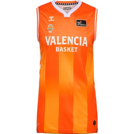 Comprar Samarreta Valencia Basket 25-26 ACB Home Orange | 24Segons