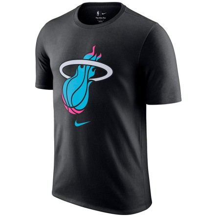 Acquista la T-Shirt Miami Heat 25-26 City Edition Essential Black|24Segons
