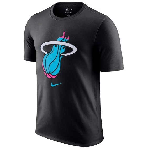 Acquista la T-Shirt Miami Heat 25-26 City Edition Essential Black|24Segons