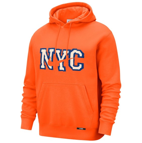Buy Knicks 25-26 City Edition Club Orange Sweatshirt 24Segons