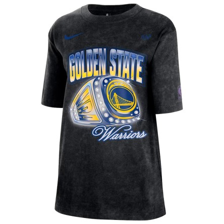 Comprar Samarreta Junio Warriors Courtside Ring Black | 24Segons