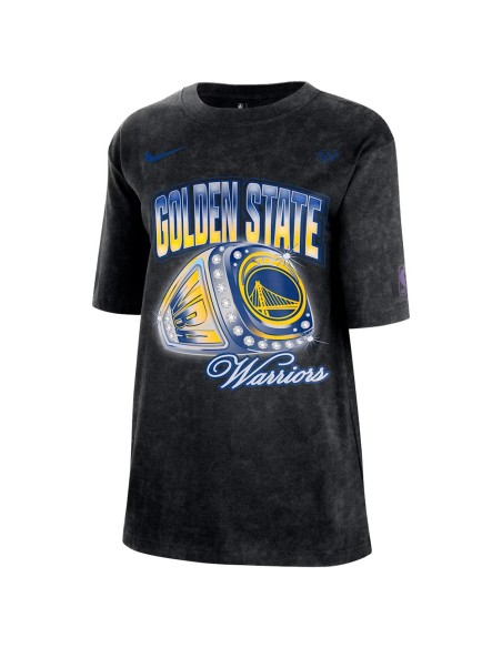 Comprar Samarreta Junio Warriors Courtside Ring Black | 24Segons