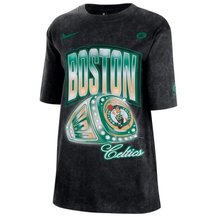 Acheter le t-shirt junior Boston Celtics Courtside Ring Black 24Segons
