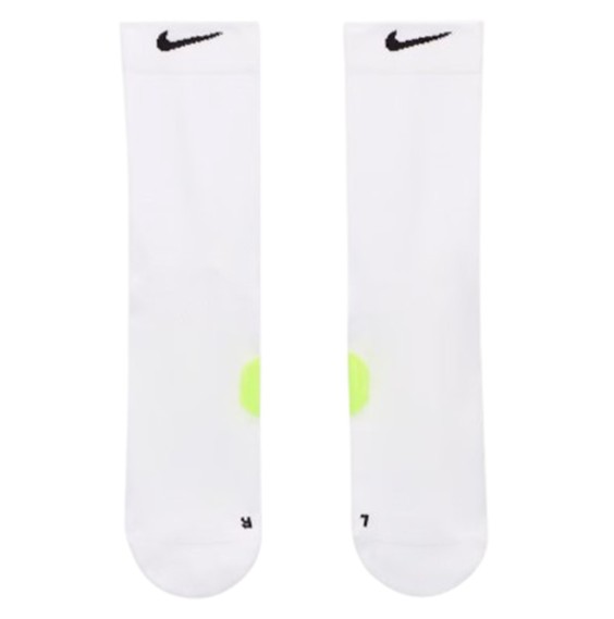 Acquista Nike Calzini Dri-FIT bianchi di peso medio per la corsa 24Segons