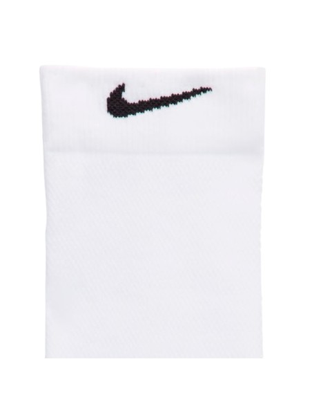 Acheter Nike Running Midweight Dri-FIT White Socks | 24Segons