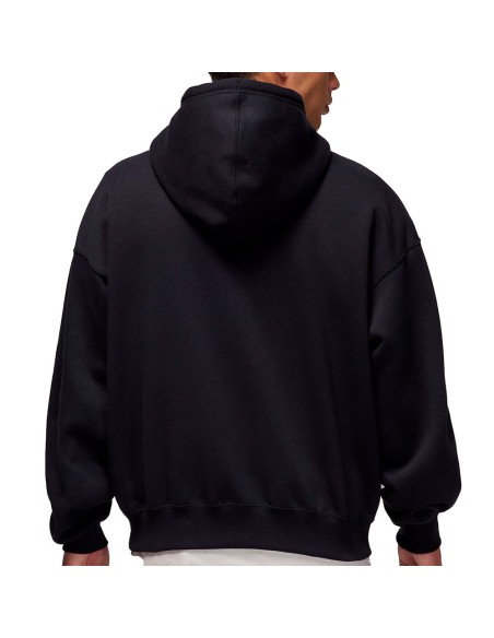 Buy Jordan Brooklyn Oversized Full-Zip Black Sweatshirt | 24Segons