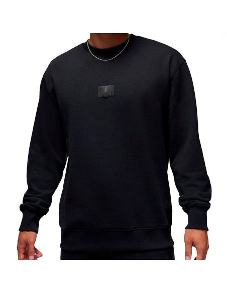 Acheter Sweatshirt Jordan Flight Fleece Crew Black | 24Segons