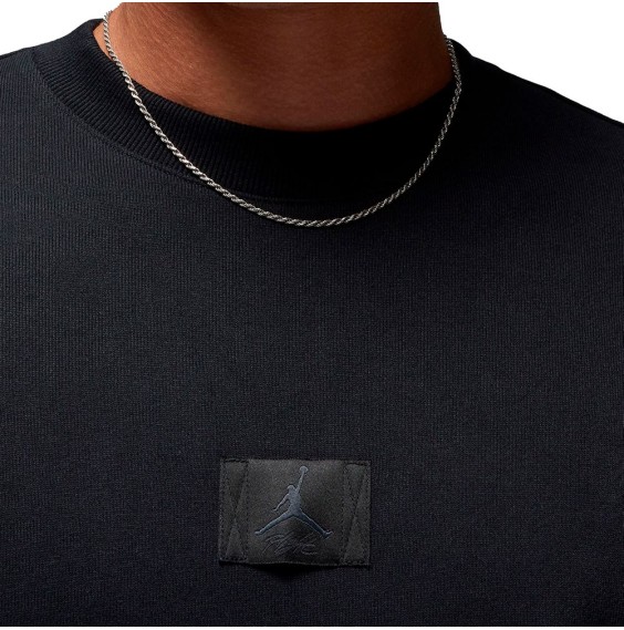 Buy Sweatshirt Jordan Flight Fleece Crew Black | 24Segons