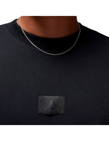 Acquista la felpa Jordan Flight Fleece Crew Black | 24Segons