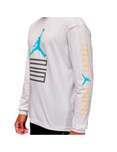 Comprar Camiseta Jordan Brooklyn Long-sleeved AJ11 White | 24Segons