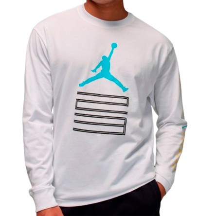 Comprar Camiseta Jordan Brooklyn Long-sleeved AJ11 White | 24Segons