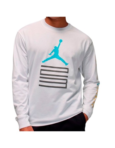 Comprar Camiseta Jordan Brooklyn Long-sleeved AJ11 White | 24Segons