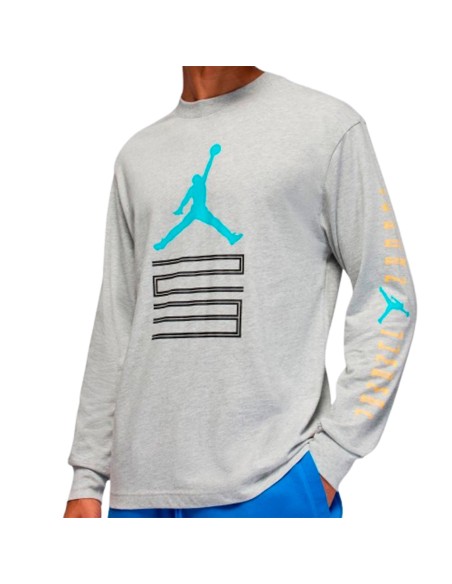 Acheter Jordan Brooklyn T-shirt à manches longues AJ11 Grey 24Segons