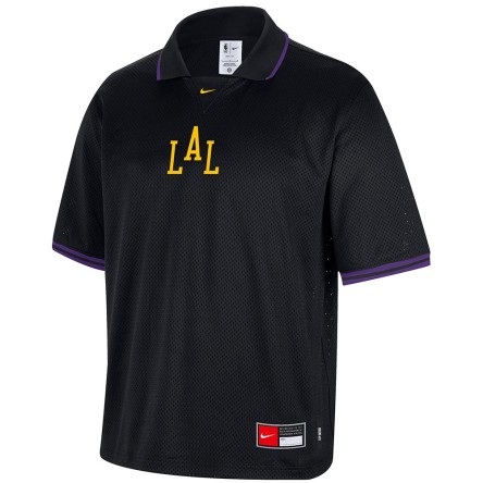 Acquista la T-shirt Lakers 25-26 City Edition Air Lifestyle Black|24Segons
