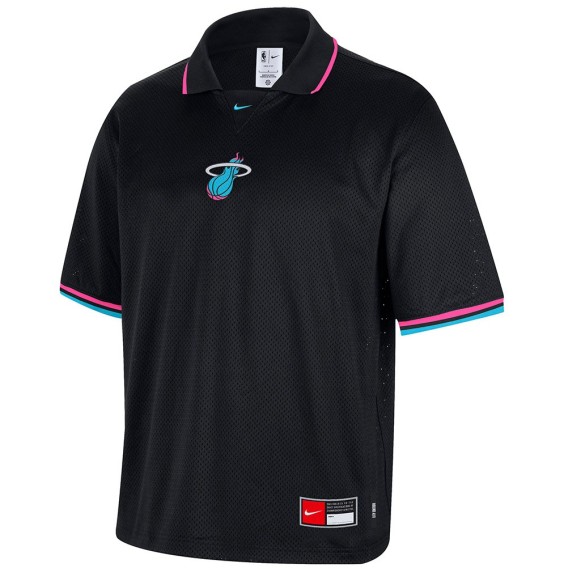 Acheter Miami Heat 25-26 City Edition Air Black T-Shirt | Miami Heat 25-26 City Edition Air Black Jersey 24Segons