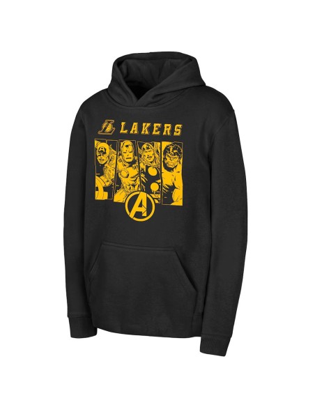 Comprar Sudadera Junior Lakers Marvel Avengers Black | 24Segons