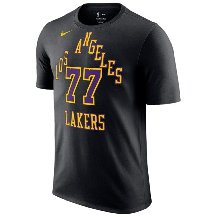 Acquista la Maglietta Doncic Lakers Junior 25-26 City Edition Black | 24Segons