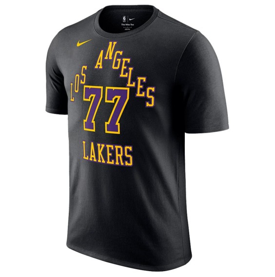 Acquista la Maglietta Doncic Lakers Junior 25-26 City Edition Black | 24Segons