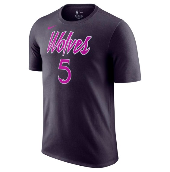 Compra Samarreta Junior Edwards Timberwolves 25-26 City Edition Black|24Segons