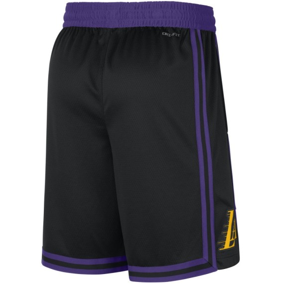 Acquista i pantaloncini Lakers Junior 25-26 City Edition Nero | 24Segons
