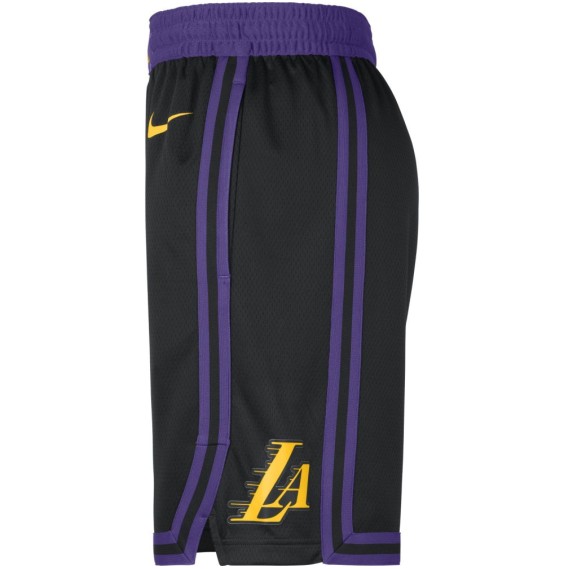 Comprar Pantalón Junior Lakers 25-26 City Edition Shorts Black | 24Segons