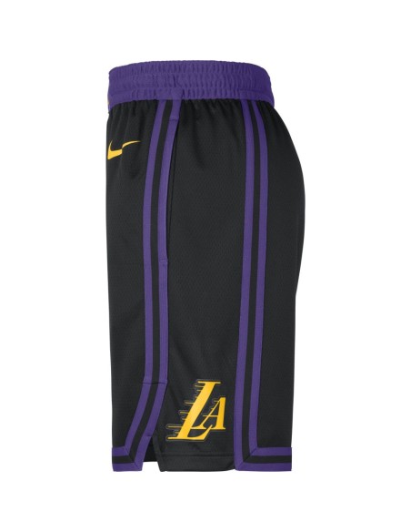 Comprar Pantalons Junior Los Angeles Lakers 25-26 City Edition Shorts Black | 24Segons