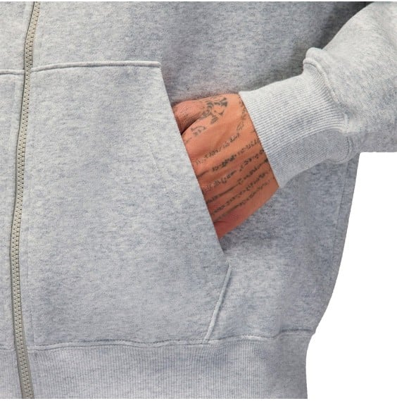 Acheter Sweatshirt Jordan Brooklyn Fleece Oversized Full-Zip Grey | 24Segons