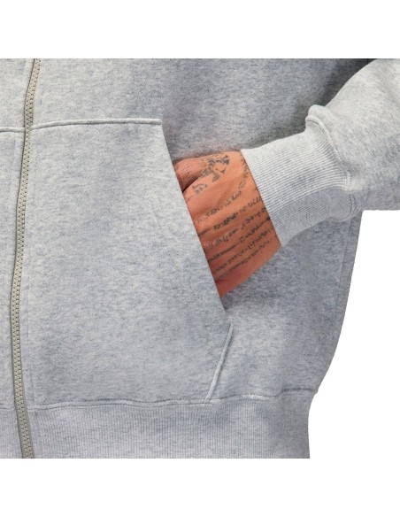 Acquista la felpa Jordan Brooklyn Fleece Oversized Full-Zip Grey | 24Segons