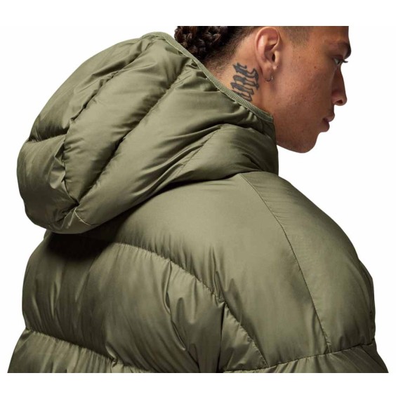 Jaqueta Jordan Brooklyn Therma-FIT Puffer Medium Olive | 24Segons