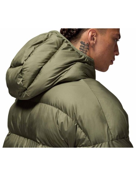 Jaqueta Jordan Brooklyn Therma-FIT Puffer Medium Olive | 24Segons