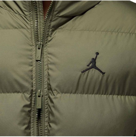 Jaqueta Jordan Brooklyn Therma-FIT Puffer Medium Olive | 24Segons