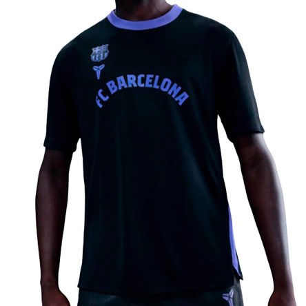 Acheter Nike Kobe FC Barcelona FC Barcelona Short Sleeve Black Jersey | 24Segons